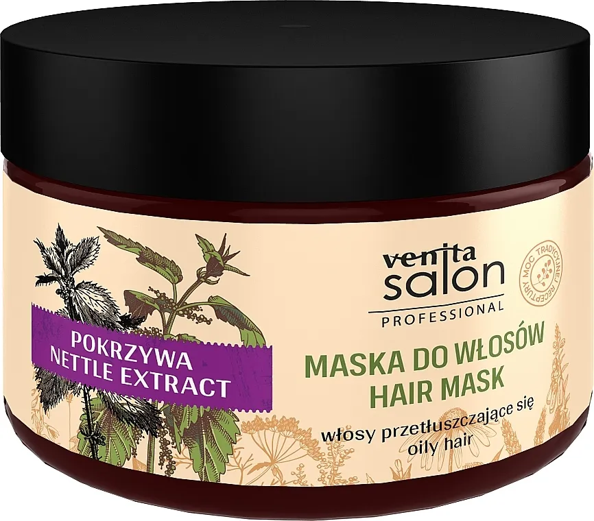 Venita Salon Professional Hair Mask Maska za masnu kosu sa ekstraktom koprive