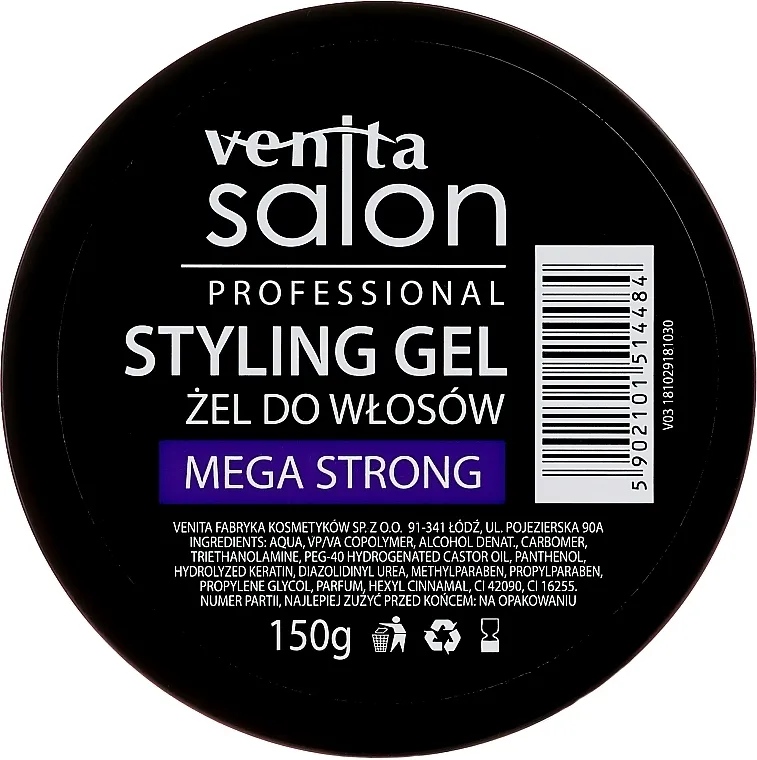 Venita Salon Professional Styling Mega Strong Gel za kosu