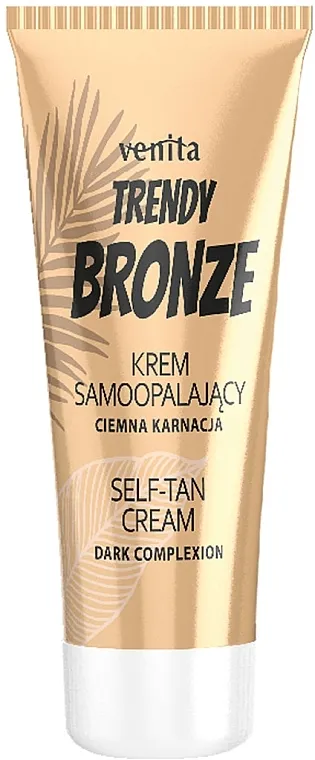 Venita Trendy Bronze Dark Complection Self-Tan Cream Samopotamnjivač za lice i telo