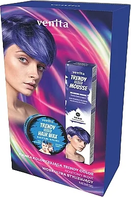 Venita Trendy Brows (h/mousse/75ml + h/wax/75g) Set