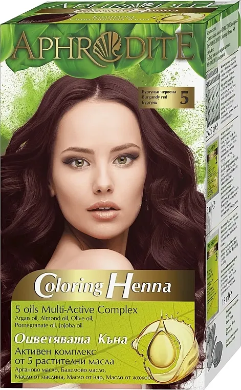 Ventoni Cosmetics Aphrodite Coloring Henna Prirodna farba za kosu