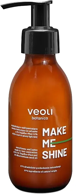 Veoli Botanica Make Me Shine Maska za laminaciju kose