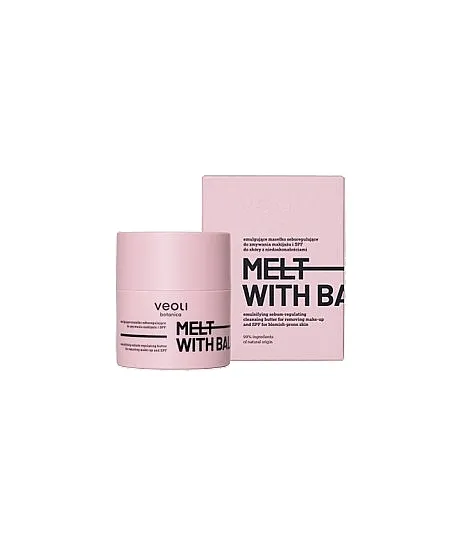 Veoli Botanica Melt With Balance Emulgujući puter za uklanjanje šminke koji reguliše sebum