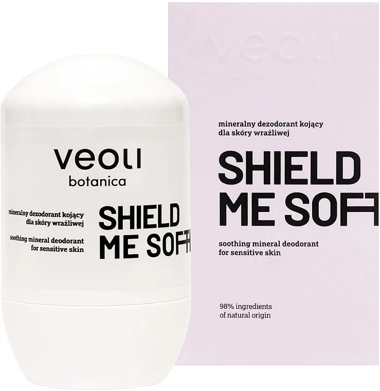 Veoli Botanica Shield Me Softly Mineral Soothing Deodorant Mineralni dezodorans koji umiruje za osetljivu kožu