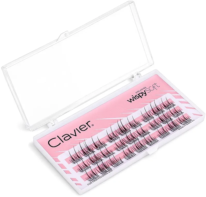 Veštačke trepavice, prirodan wispy efekat, 10-13 mm Clavier Wispy Soft by Marta "Zmalowana" Parciak