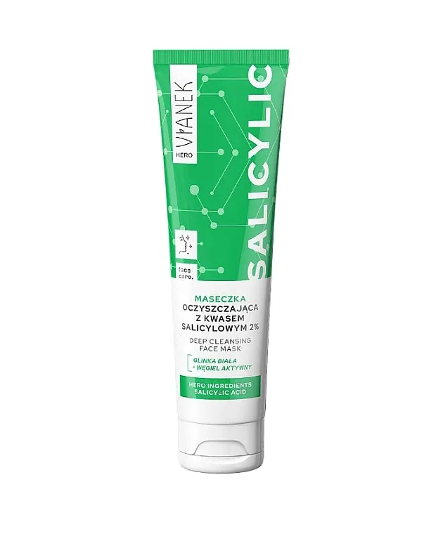 Vianek Hero Deep Cleansing Face Mask Čišćenje maska sa salicilnom kiselinom