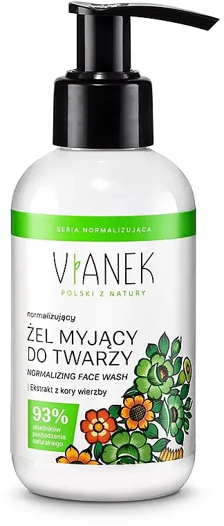 Vianek Normalizing Washing Face Gel Normalizirajući gel za lice