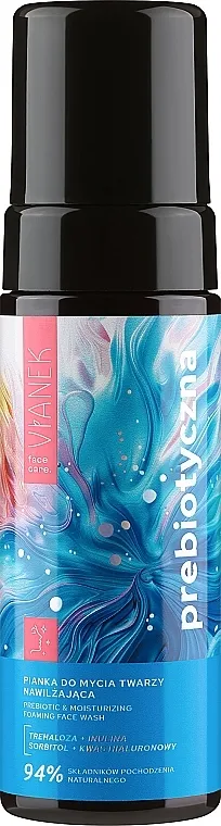 Vianek Prebiotic &amp; Moisturizing Foaming Face Wash Hidrirajuća penušava krema za čišćenje lica sa trehalozom
