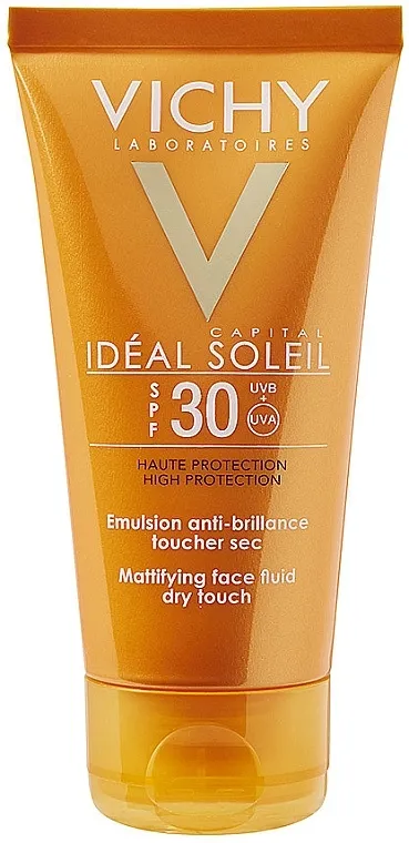 Vichy Capital Soleil SPF 30 Emulsion Mattifying Face Fluid Dry Touch Mat emulzija za zaštitu od sunca