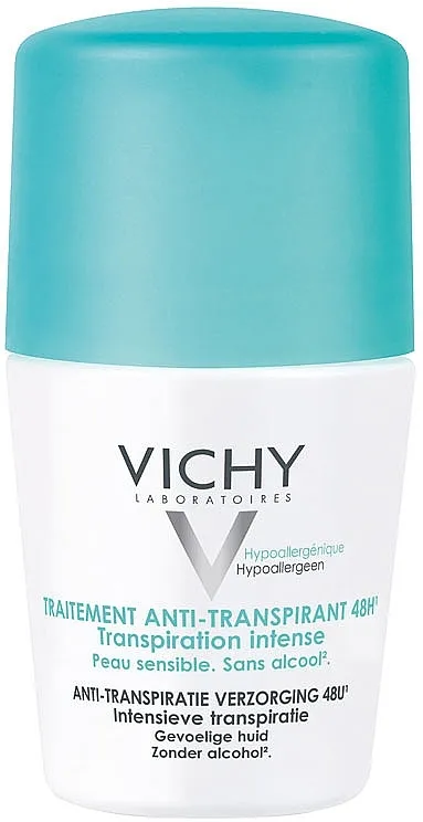 Vichy Deo Intense Transpiration Roller 48H Roll-on dezodorans-antiperspirant "48 sati. Intenzivni"