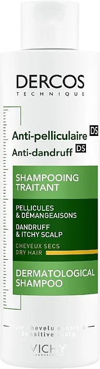 Vichy Dercos Anti-Dandruff Treatment Shampoo Šampon protiv peruti za suhu kosu