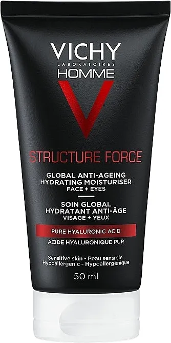 Vichy Homme Structure Force Complete Anti-ageing Hydrating Moisturiser Fluid za lice