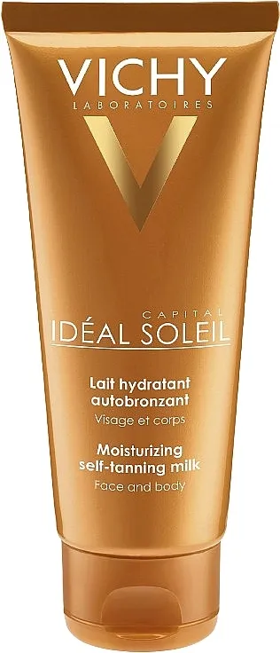 Vichy Ideal Soleil Self Tanner Face and Body Moisturising Milk Hidratantno mleko za lice i telo