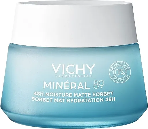 Vichy Mineral 89 48H Moisture Matte Sorbet Hidratantno-matirajući gel-sorbet za lice