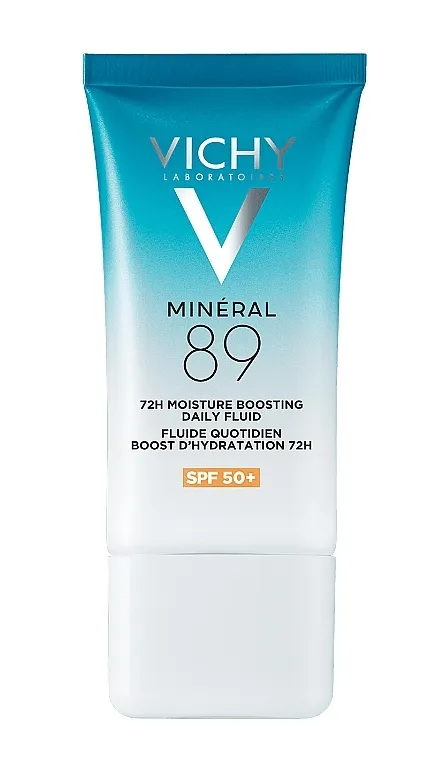 Vichy Mineral 89 72H Moisture Boosting Daily Fluid SPF 50+ Hidratantni fluid za zaštitu kože lica od sunca za svakodnevnu upotrebu, SPF 50+