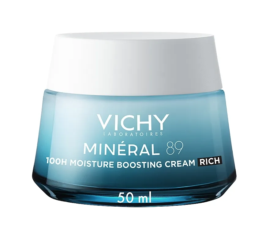 Vichy Mineral 89 Rich Moisture Boosting Cream Bogata hidratantna krema za lice