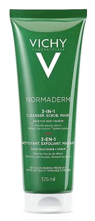 Vichy Normaderm Tri-Activ Nettoyant Tri-Active dubinsko čišćenje 3 u 1