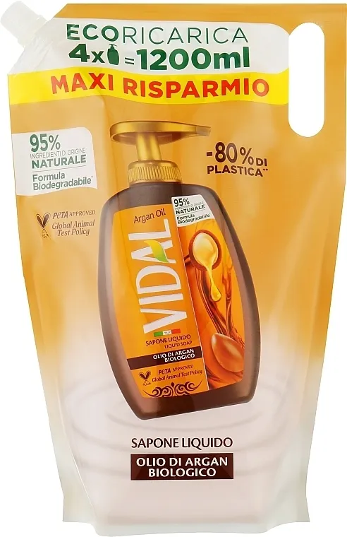 Vidal Liquid Soap Argan (doypack) Tečni sapun "Arganovo ulje"
