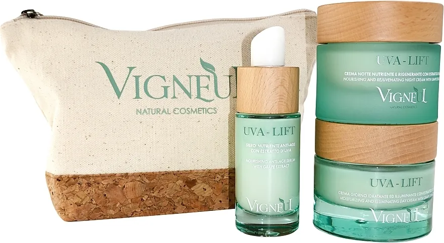 Vigneul Uva-Lift Kit (ser/30ml + f/cr/50ml*2) Set