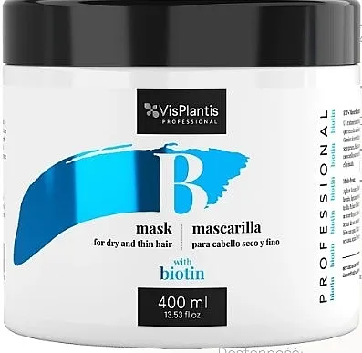 Vis Plantis Mask For Dry And Thin Hair With Biotin Maska za suhu kosu s biotinom