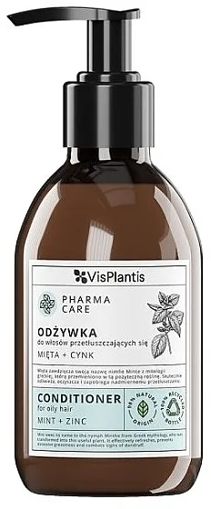 Vis Plantis Pharma Care Mint + Zink Conditioner Regenerator za masnu kosu "Menta + cink"