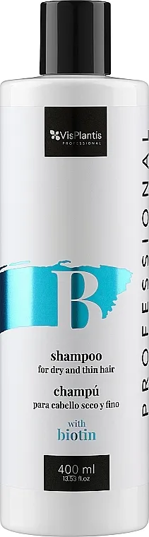 Vis Plantis Shampoo For Dry And Thin Hair With Biotin Šampon za suhu kosu s biotinom