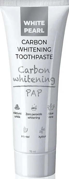 VitalCare White Pearl PAP Carbon Whitening Toothpaste Pasta za izbeljivanje zuba sa ugljem