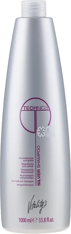 Vitality's Technica Silver Shampoo Šampon za neutralizaciju žutila