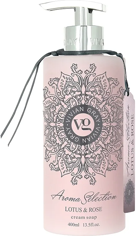 Vivian Gray Aroma Selection Creme Soap Lotus &amp; Rose Tekući sapun