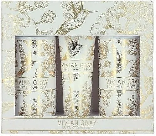 Vivian Gray Luxury Gift Set (sh/gel/250ml + b/lot/250ml + h/cr/75ml) Set za telo