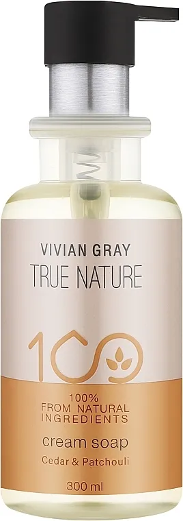 Vivian Gray True Nature Cedar &amp; Patchouli Cream Soap Kremasti sapun za ruke