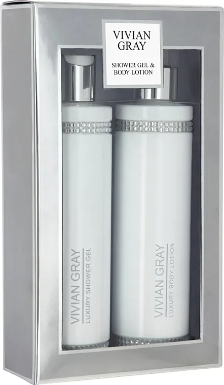 Vivian Gray White Crystals Set (sh/gel/250ml + b/lot/250ml)