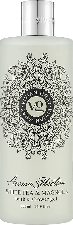 Vivian Grey Aroma Selection White Tea &amp; Magnolia Bath &amp; Shower Gel Gel za tuširanje