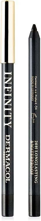 Vodootporna automatska olovka za oči Dermacol Infinity 20H Longlasting Waterproof Eyeliner