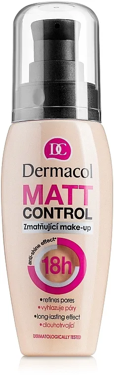 Vodootporna mat tonirana krema Dermacol Matt Control