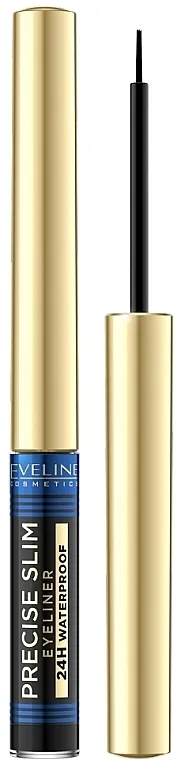 Vodootporna olovka za oči Eveline Cosmetics Precise Slim Eyeliner 48H Ultra-Wear