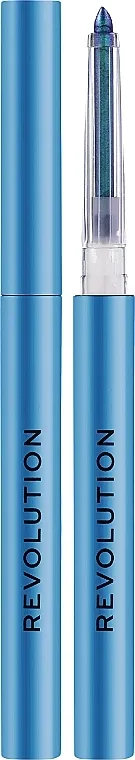 Vodootporni metalik ajlajner Makeup Revolution Metallic Duo Chrome Eyeliner