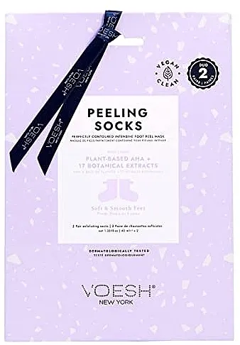 Voesh Peeling Socks Duo Čarape sa efektom pilinga