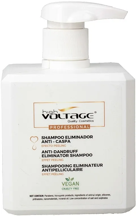 Voltage Anti-Dandruff Eliminator Shampoo Effect Peeling Šampon protiv peruti
