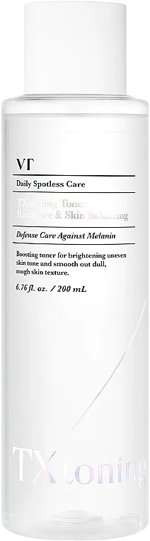 VT Cosmetics TX-Toning Toner Radiance &amp; Skin Balancing Posvetljujući tonik za lice