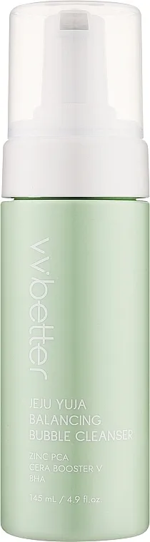 VVBetter Jeju Yuja Balancing Bubble Cleanser Blagi sredstvo za čišćenje sa mehurićima za osetljivu kožu