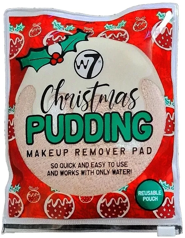 W7 Christmas Pudding Makeup Remover Pad Sunđer za skidanje šminke