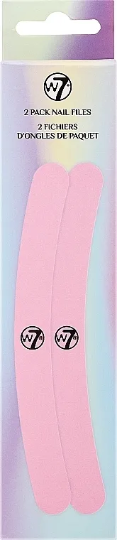 W7 Cosmetics 2 Pack Nail Files Turpija za nokte