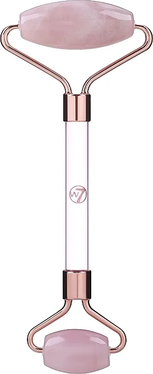 W7 Cosmetics Rose Quartz Face Roller Kvarcni valjak za lice, ružičasti