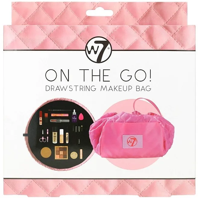 W7 On The Go Drawstring Makeup Bag Kozmetička torba sa vrpcom