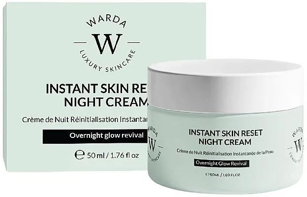Warda Instant Skin Reset Night Cream Noćna obnavljajuća krema
