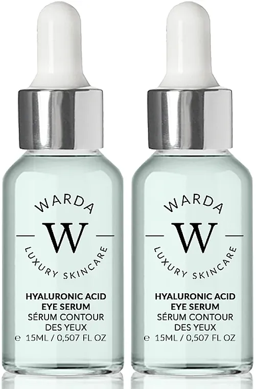 Warda Skin Hydration Boost Hyaluronic Acid Eye Serum (eye/serum/2x15ml) Set