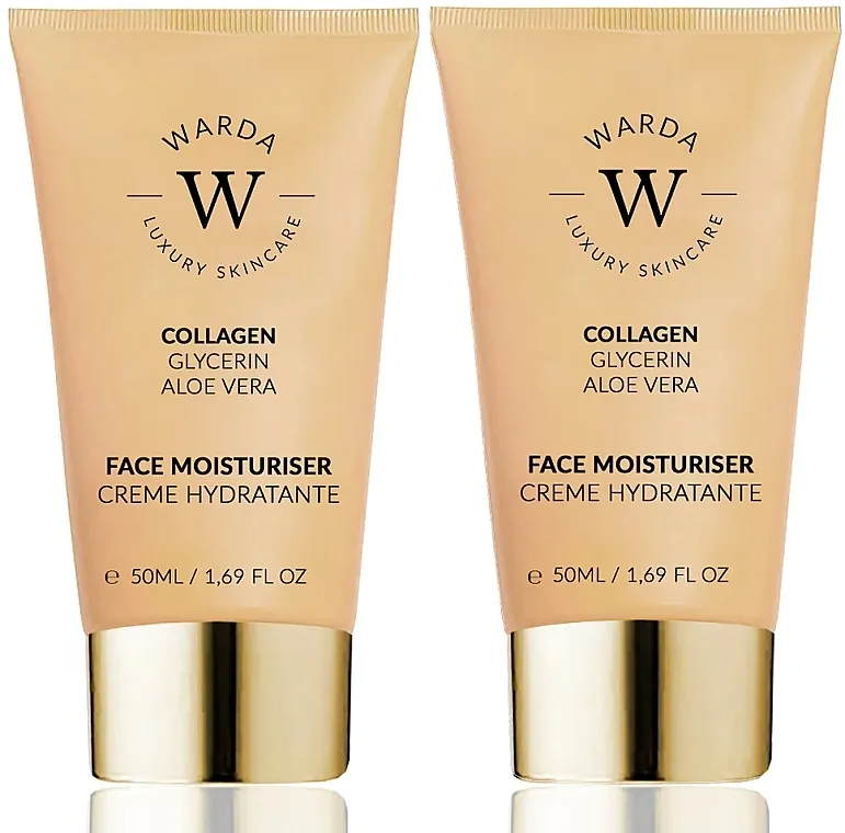 Warda Skin Lifter Boost Collagen Moisturizer (f/cr/2x50ml) Set