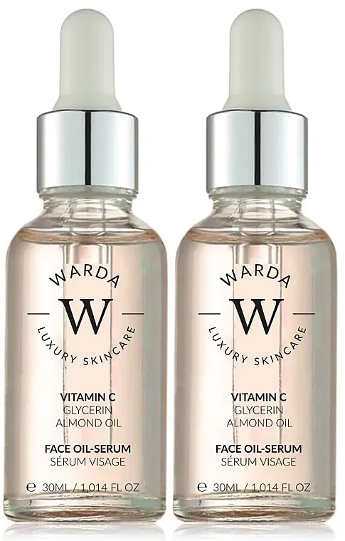 Warda Vitamin C Glow Boost Oil-Serum (f/oil/serum/2x30ml) Set