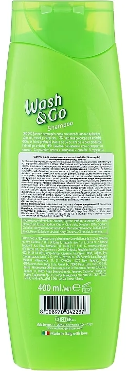 Wash&amp;Go Šampon za normalnu kosu sa ekstraktom jasmina